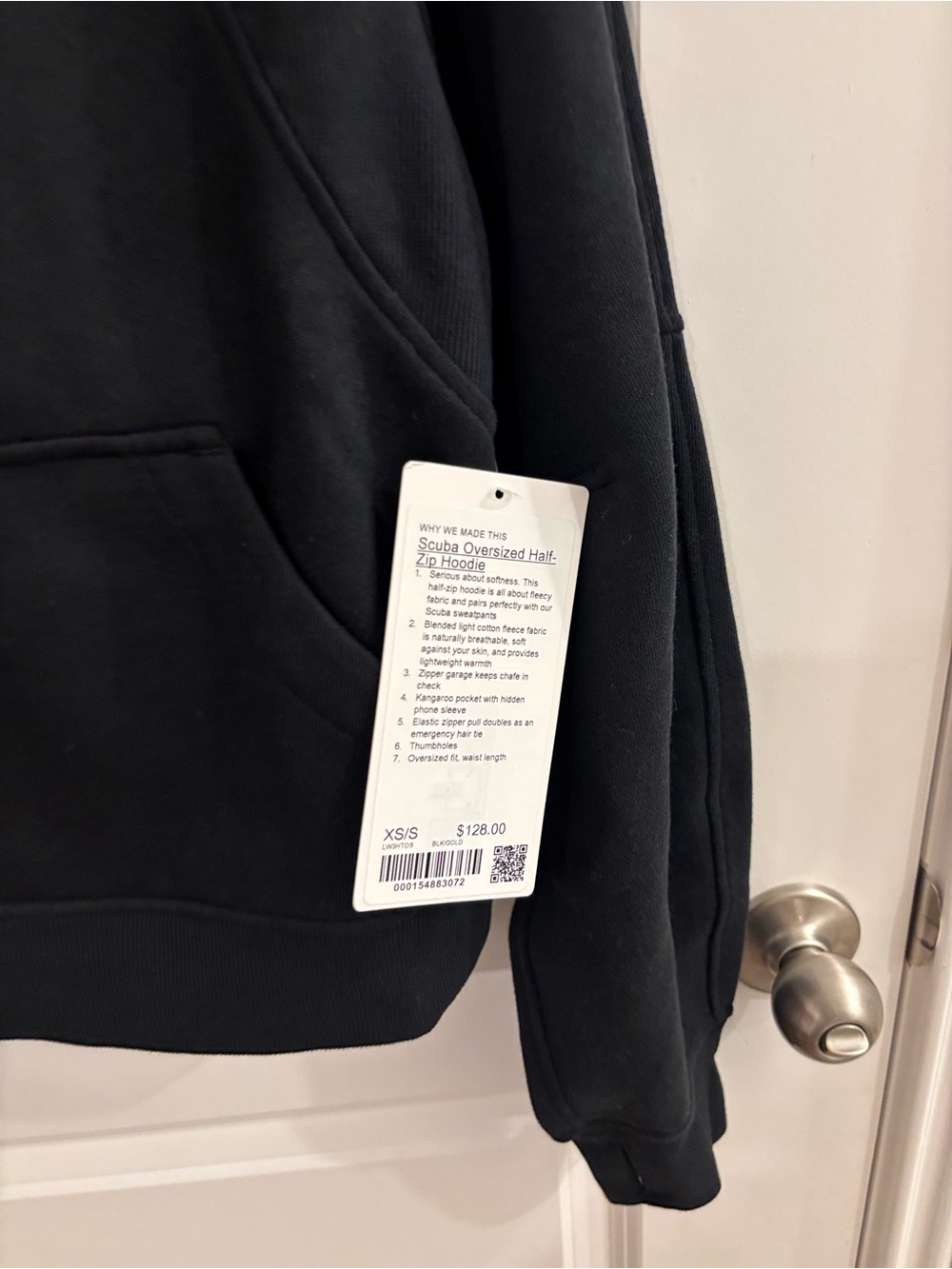 NWT Lululemon Scuba Oversized Half Zip Hoodie - Picture 4 of 5